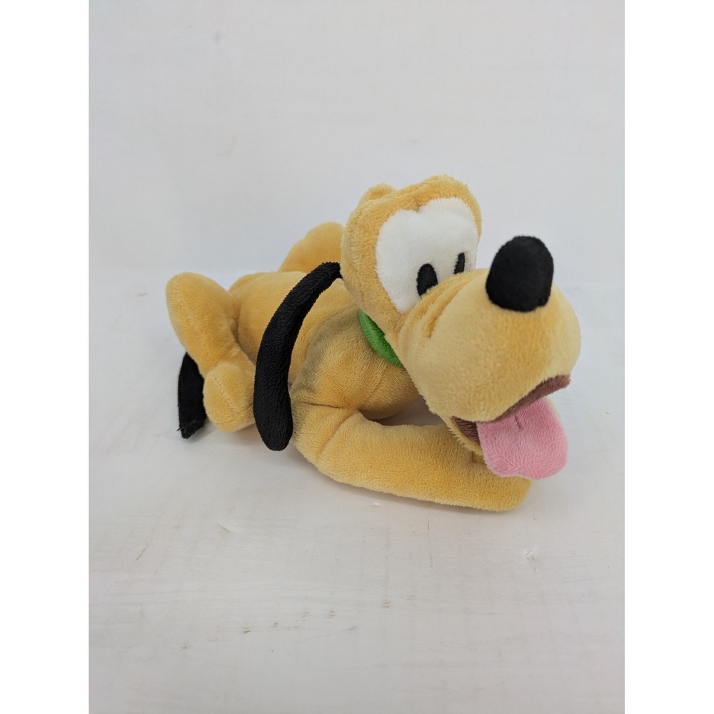 Disney Pluto Plush Dog 6" Yellow Mickey Mouse Friend Stuffed Animal W818-7201-5